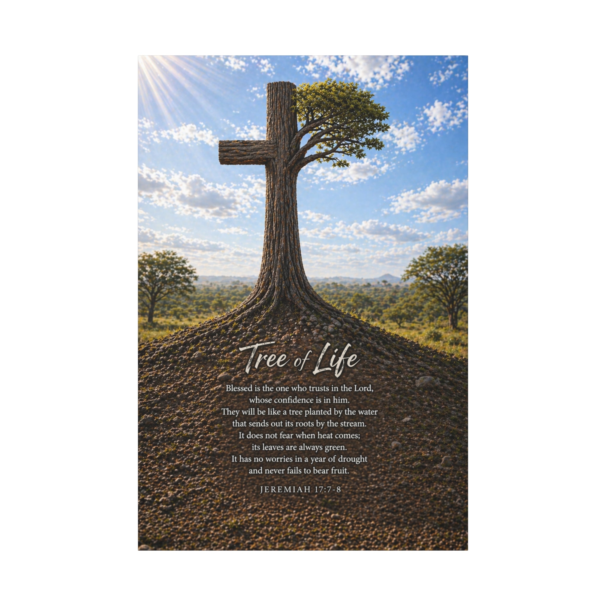 Matte Canvas, Stretched, 1.25"