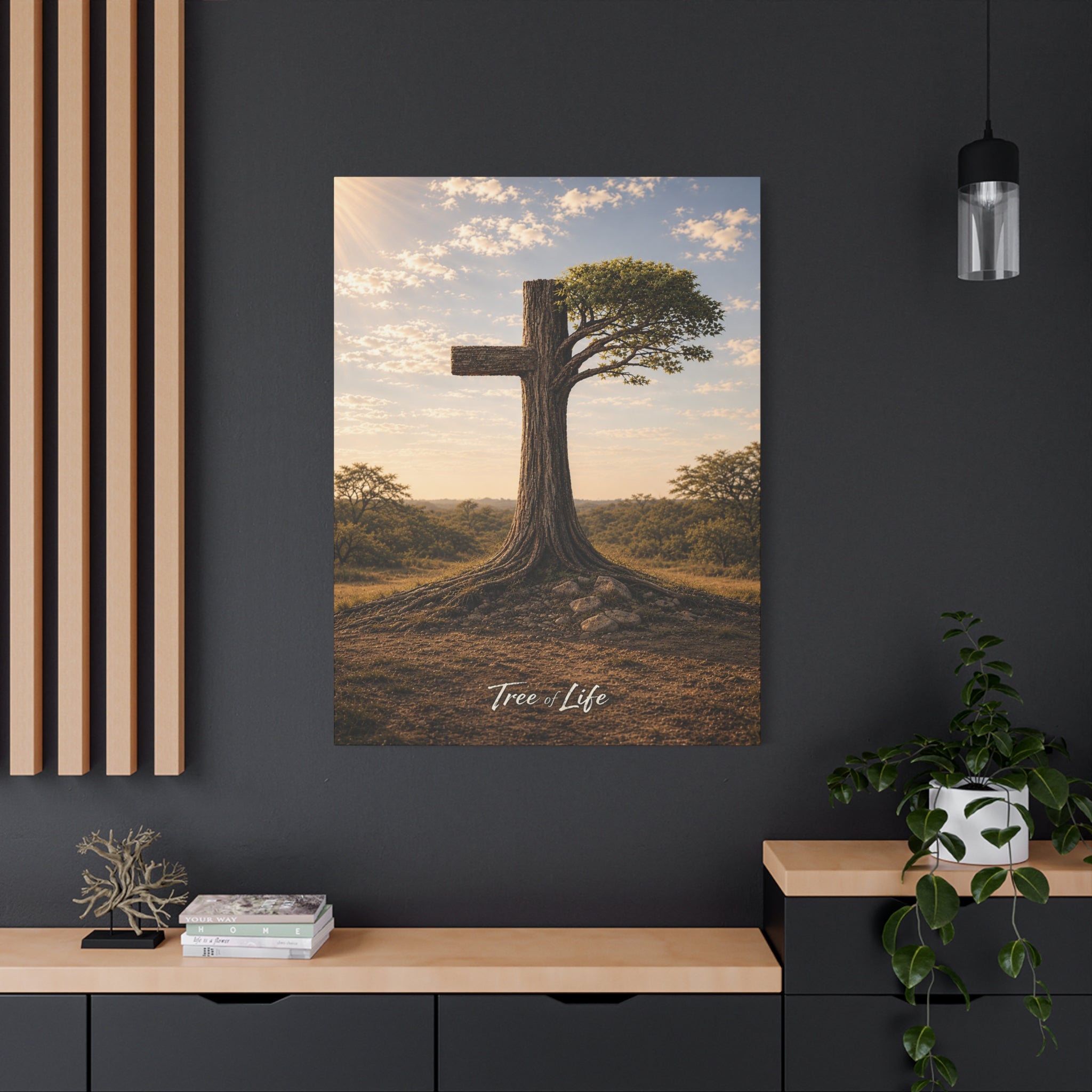 Canvas Wall Art — Tree of Life  36X48 1.25 Wrap Stretch