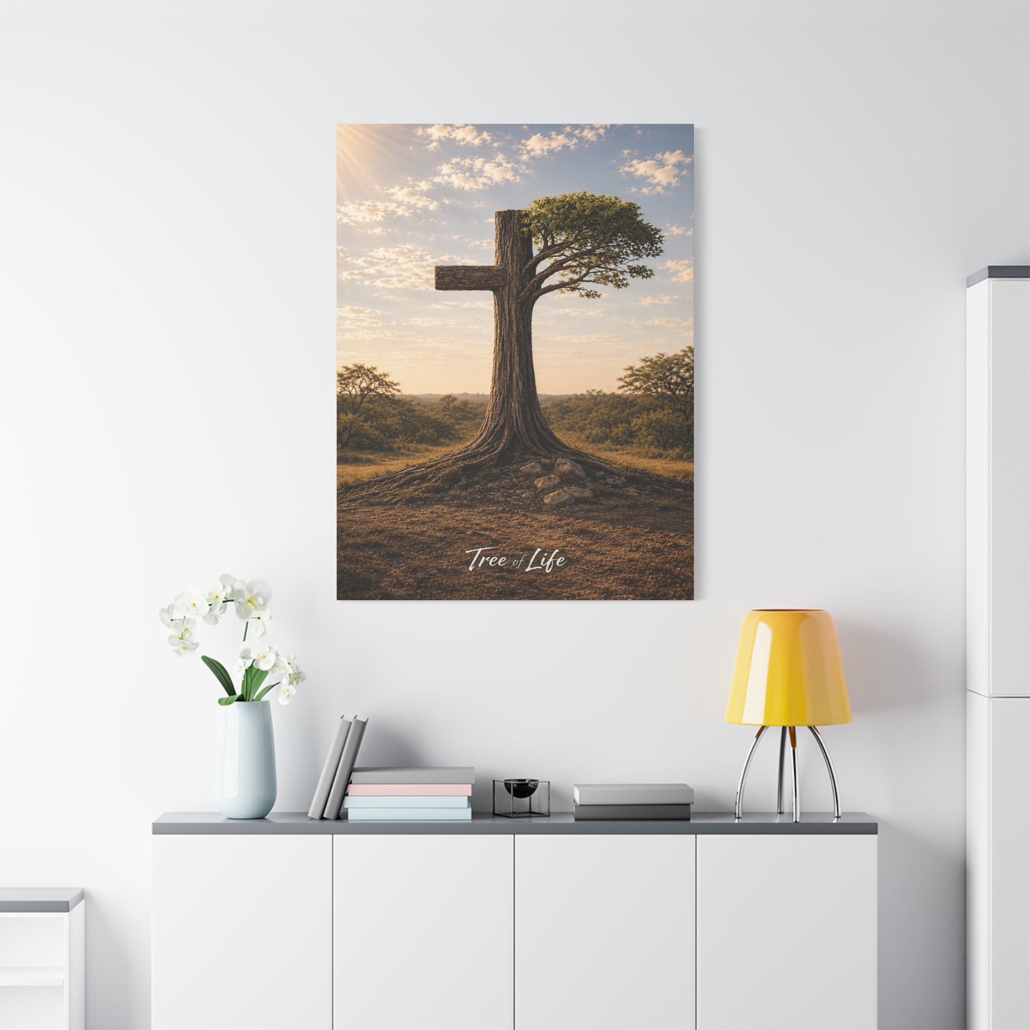 Canvas Wall Art — Tree of Life  36X48 1.25 Wrap Stretch