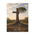 Tree of Life Cross Canvas Print — 30X40 Stretched 1.5"
